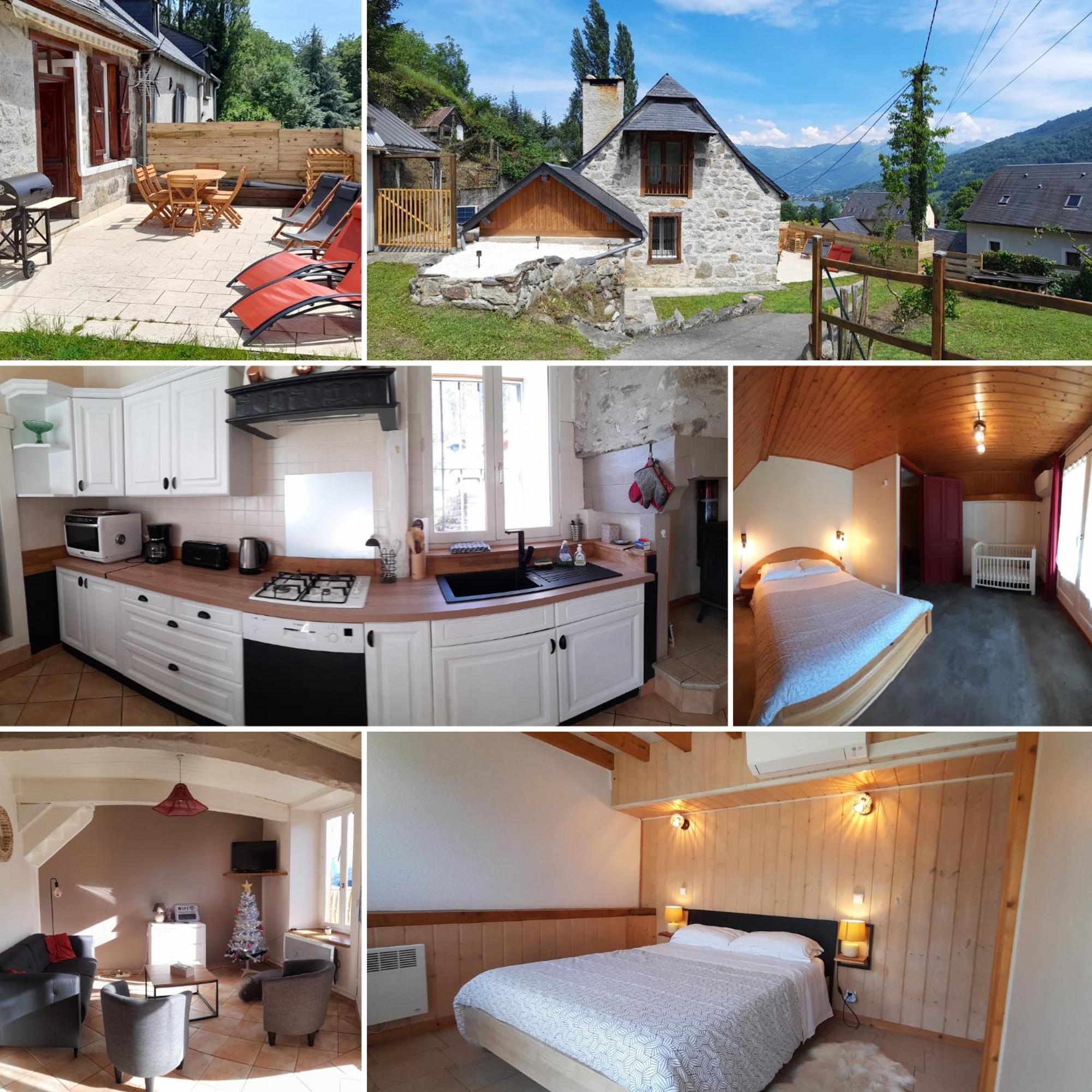 Grange De La Hulotte, Gite 3 Etoiles Arras-en-Lavedan Exteriör bild